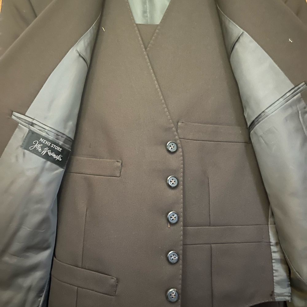 John Wanamaker Two Button Double Breasted Vintage… - image 2